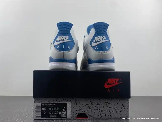 Official Maikesneakers Air Military 4 Jordan Blue FV5029-141 0625